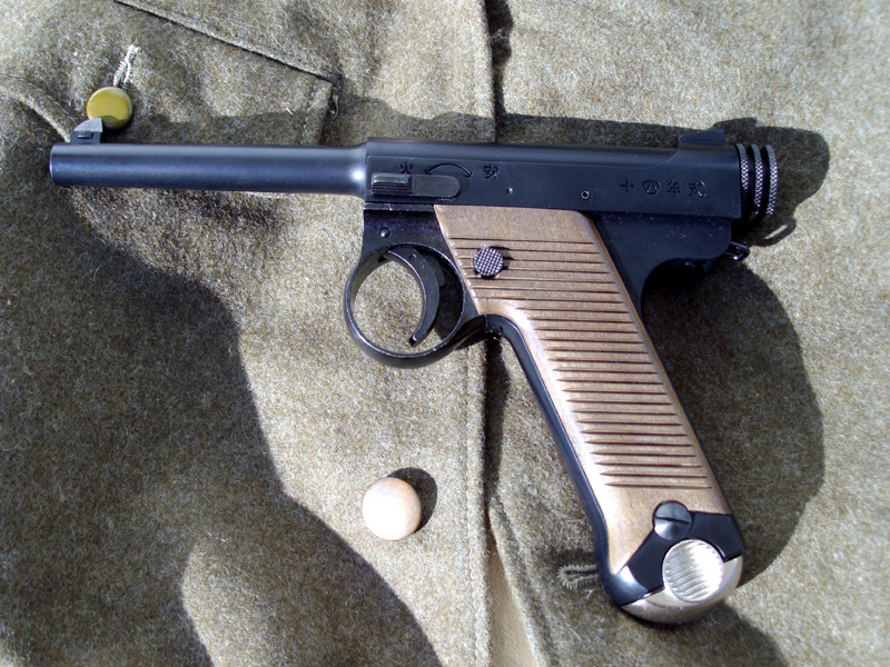 日本陸軍 南部14年式拳銃 後期型 初回限定品 モデルガン CAW ふさわしい