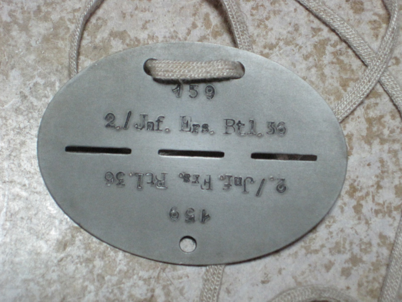 ドイツ国防軍 認識票 (シュミット製・複製品)│ナナシノミコト