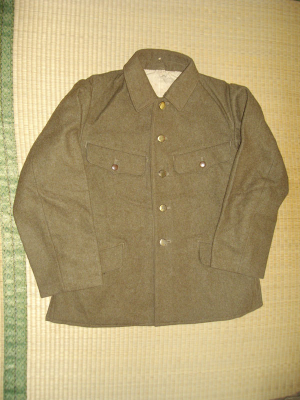 毛布の如き羅紗の厚み ～ 日本陸軍 九八式軍衣／三式軍衣袴 (冬衣 