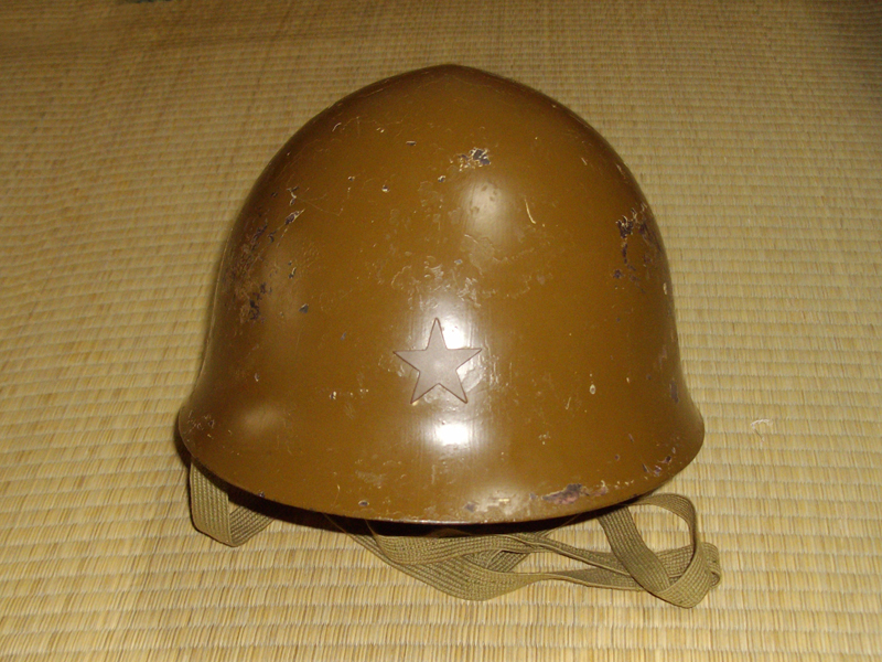 【豊富な限定SALE】【複製品】日本海軍九〇式鉄帽（鉄帽覆い付き）・帝国海軍ヘルメット・鉄兜 個人装備