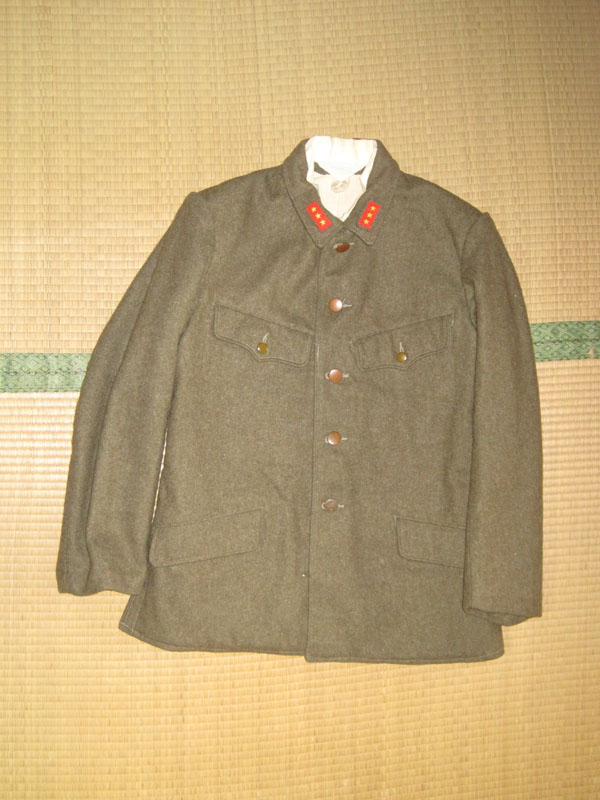 袖丈57日本軍軍服　三式　冬衣　(昭和二十年製)