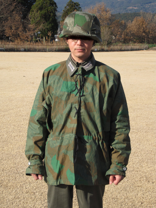 ナチスドイツ軍　スプリンタースモック ＷＷ2ドイツ軍スプリンター迷彩スモック（レプリカ)サイズM WW2ドイツ