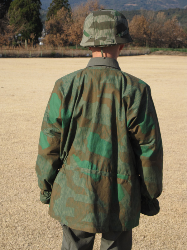 ナチスドイツ軍　スプリンタースモック ＷＷ2ドイツ軍スプリンター迷彩スモック（レプリカ)サイズM WW2ドイツ