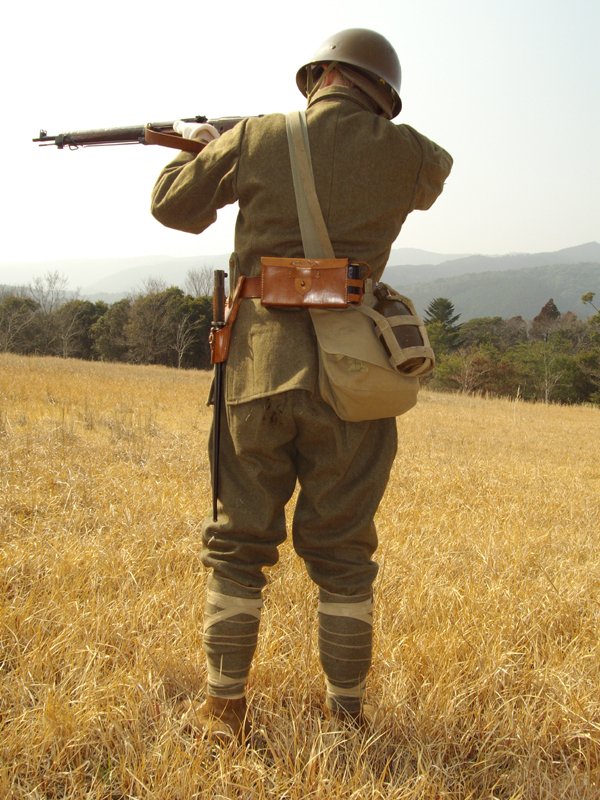 日本軍の小銃射撃姿勢 ナナシノミコト