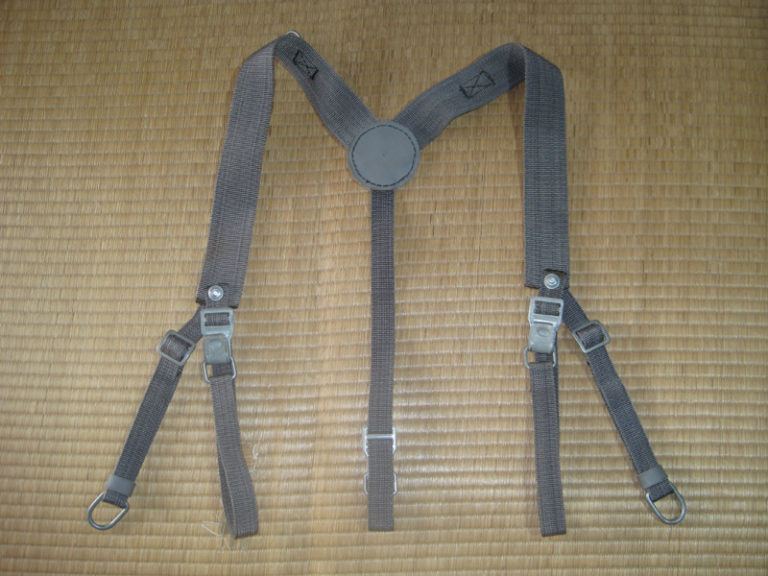 東ドイツ軍 グレーナイロン 装備サスペンダー (実物)│ナナシ
