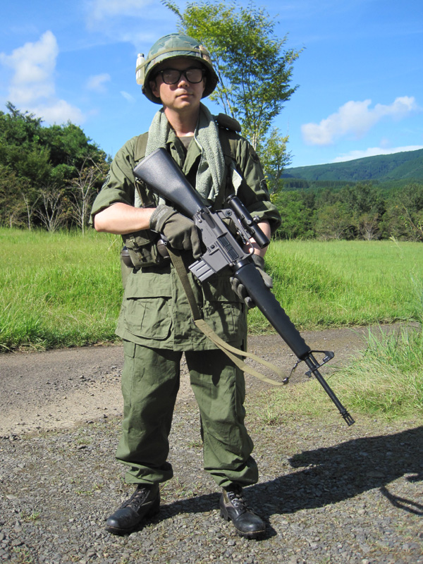 アメリカ陸軍 ジャングルファティーグ M1956装備 ベトナム戦争時 ナナシノミコト
