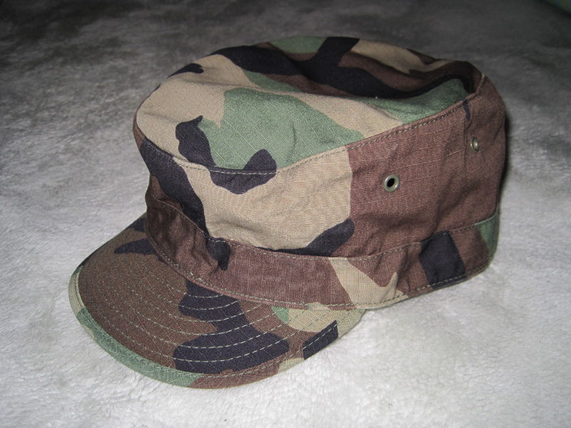 アメリカ陸軍 ウッドランド迷彩 レンジャーキャップ 実物 ナナシノミコト
