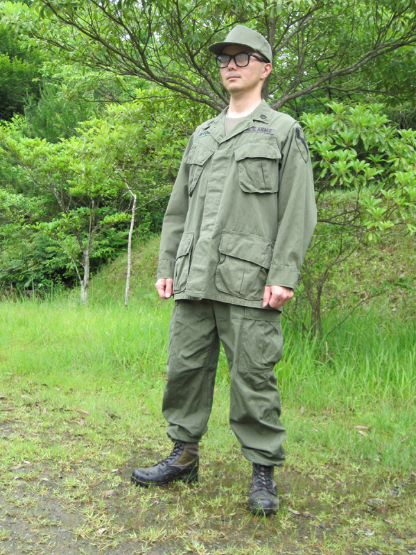 アメリカ陸軍 ジャングルファティーグ・最後期型 (実物・M-Sサイズ 