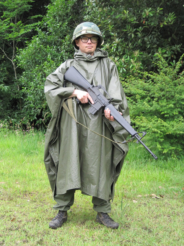 アメリカ陸軍 ポンチョ＆ポンチョライナー (実物)│ナナシノミコト 