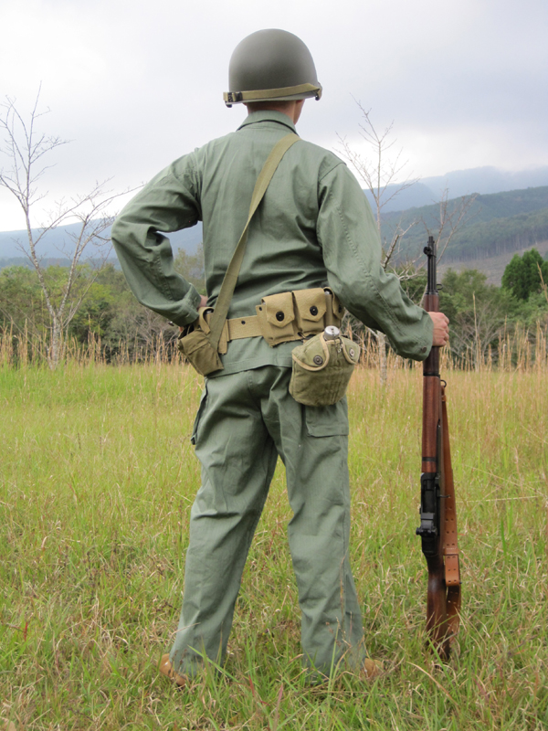 アメリカ陸軍 HBT作業服＆M1936装備 [太平洋戦線]│ナナシノミコト