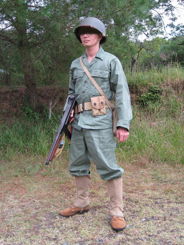 アメリカ陸軍 HBT作業服＆M1936装備 [太平洋戦線]│ナナシノミコト