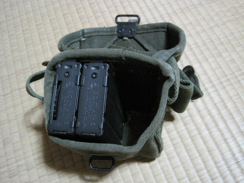 アメリカ陸軍 M16 20連マガジンポーチ (実物)│ナナシノミコト