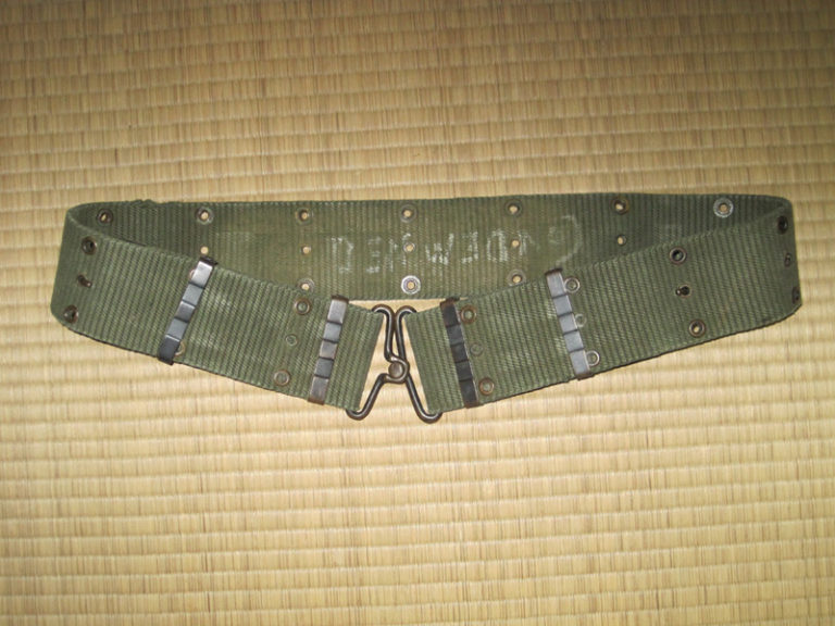 アメリカ陸軍 M1956 ピストルベルト (実物)│ナナシノミコト