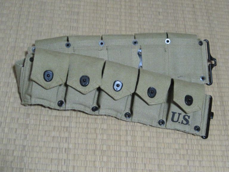 G.I.の基本装備 ～ アメリカ軍 M1923 カートリッジベルト (海外製