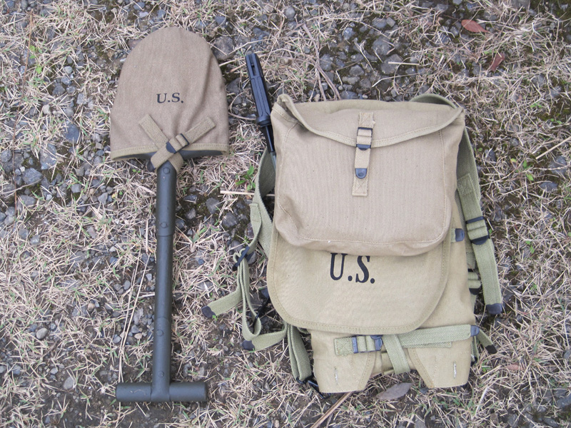 アメリカ陸軍 M1928 ハバーサック (海外製・複製品)│ナナシノミコト