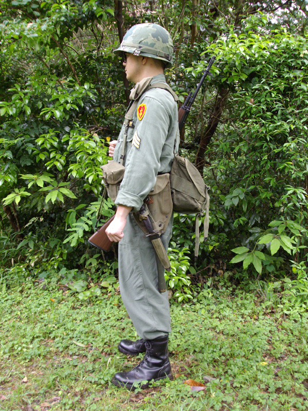 アメリカ陸軍 OG-107 ユーティリティ&M1956装備 [ベトナム戦争