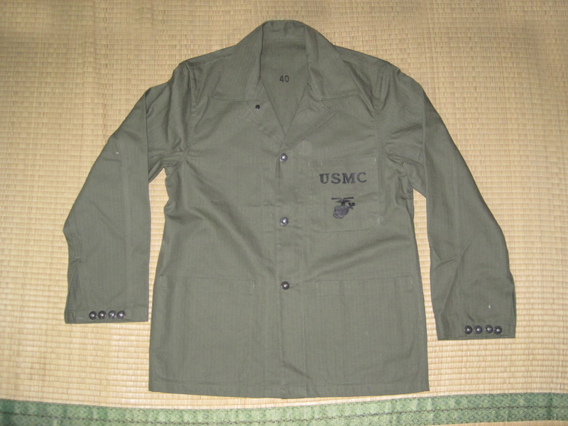最高の品質の 米軍 8851 S/R ジャケット ERDLブラウンリーフ 後期 ナム 