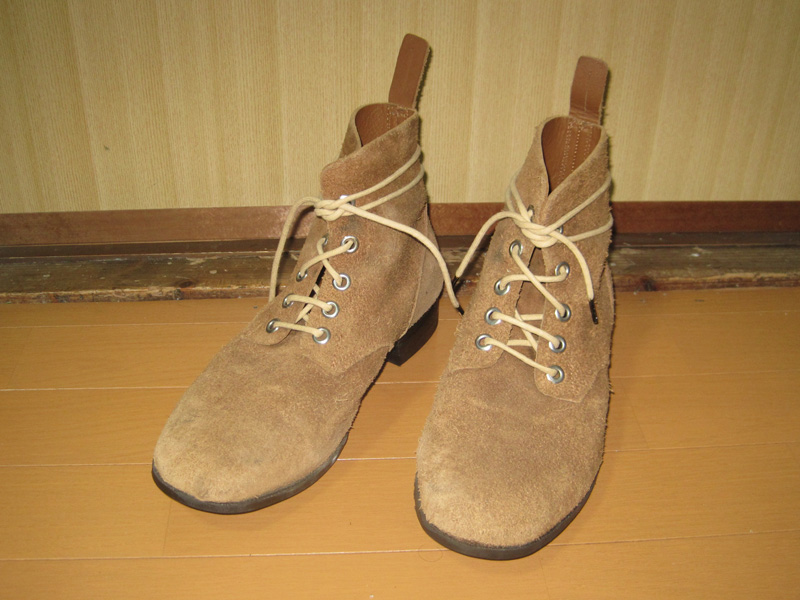 最大割引日本陸軍将校用編上靴と革脚絆 個人装備