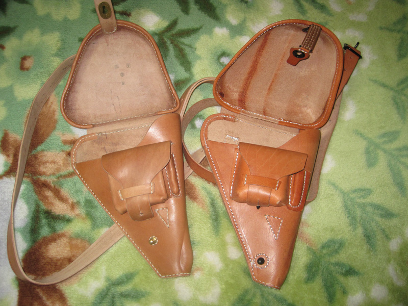 ☆1　美品　南部十四年式拳銃嚢　小倉造兵廠刻印 マルイガスガン格納