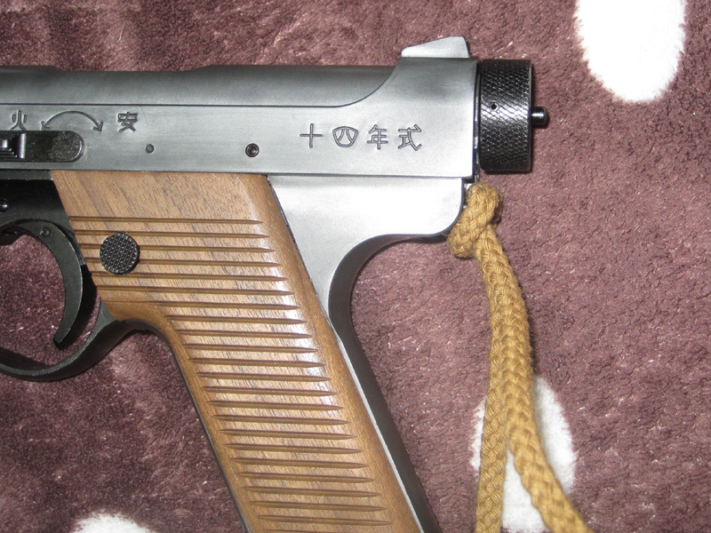 日本軍・日本陸軍・南部小型拳銃用ランヤード・精巧複製・ベビー南部（日本海軍太刀型軍刀緒９４式拳銃満州国軍刀