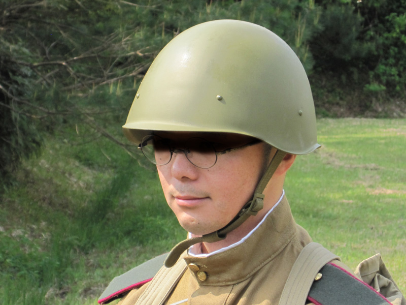 労農赤軍のヘルメット ～ ソ連軍 SSh-40 ヘルメット (実物)│ナナシ 