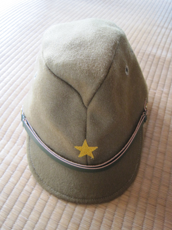 日本陸軍 戦闘帽・中期型 (複製品)│ナナシノミコト