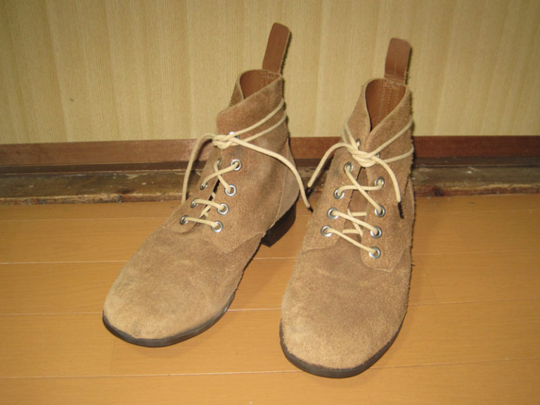 日本陸軍将校用編上靴と革脚絆 - 個人装備
