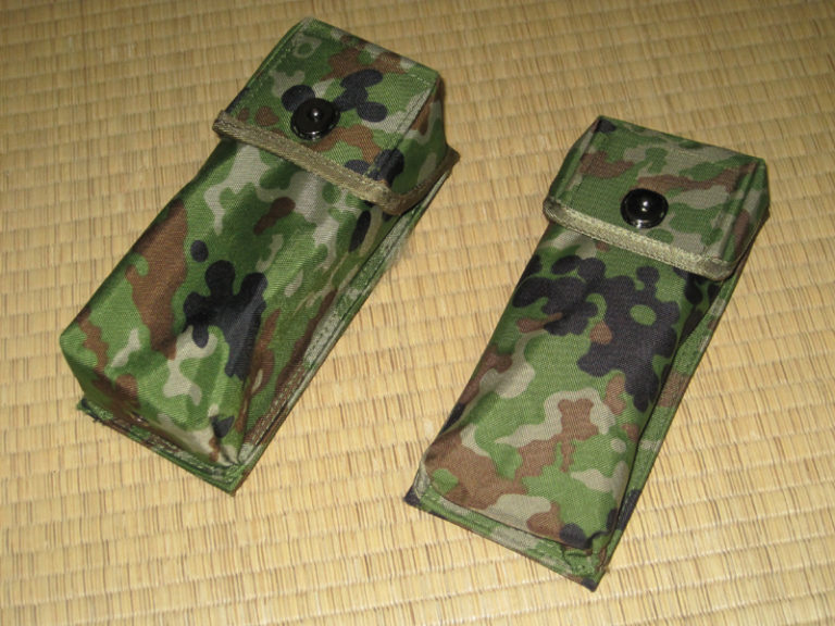 陸上自衛隊　89式小銃用マガジンポーチ　30連用 : 自衛隊 迷彩 マガジンポーチ 89式小銃 30発マガジン用