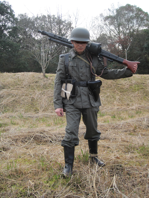 ドイツ国防軍 Mg42 機関銃手装備 第二次世界大戦 ナナシノミコト