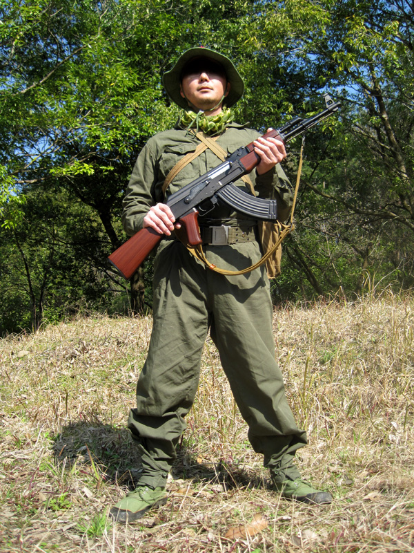 米軍実物 コットン製 クリーニングケース ベトナム戦争  ベトナム装備 米軍・M56⁄61（後期型）キャンティーンカバー⁄ポーチ×2個セット・中古