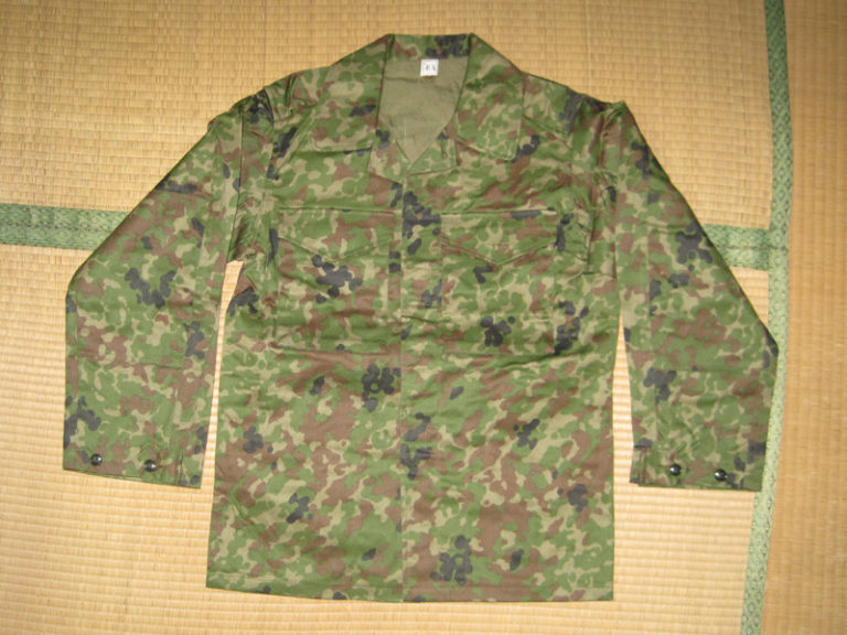 戦闘服2型上衣（官品生地）L1サイズ 改修あり（迷彩下衣付属）