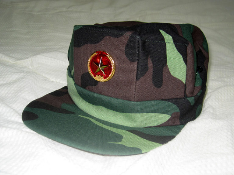 現用 ベトナム軍 K07迷彩帽・士兵用 (実物)│ナナシノミコト