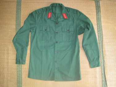 K03軍服のマイナーチェンジモデル ～ 現用ベトナム軍 K16軍服 (実物)