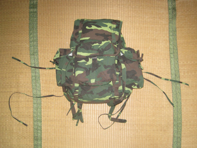 07式中国軍　迷彩バック 07式中国軍 迷彩バック 個人装備