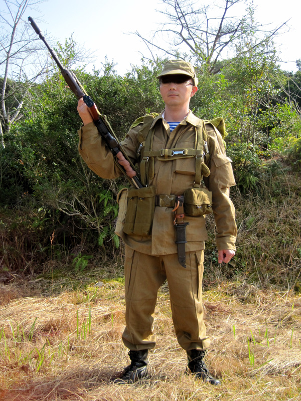 旧ソ連軍 アフガンカ 装備セット 鳴い