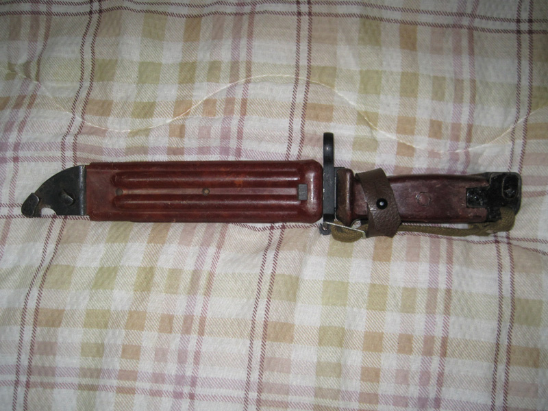 AKM＆AK74用バヨネット ～ ソ連軍 6kh4銃剣 (実物改造合法品)│ナナシ 