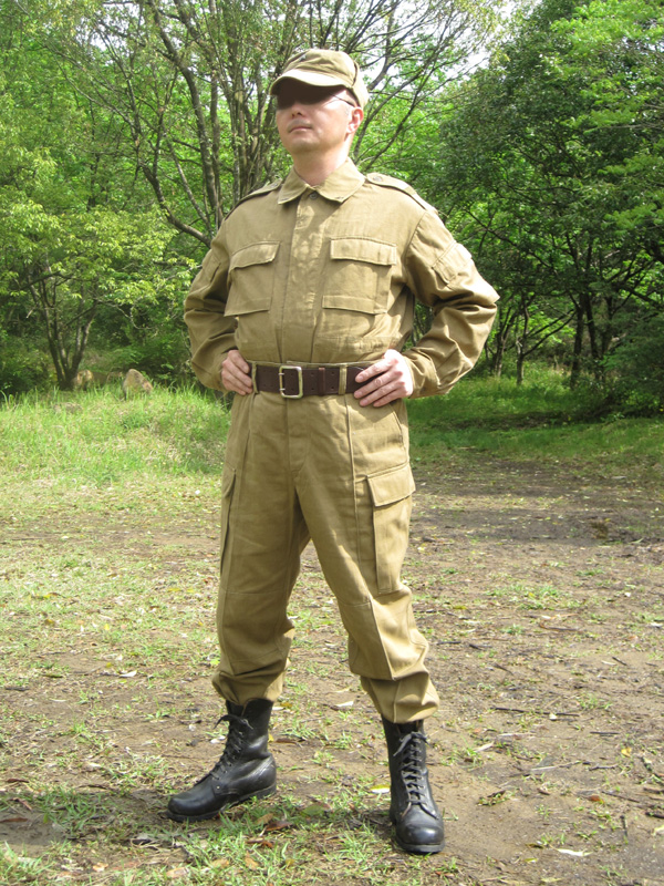激安販売中 ソ連軍 アフガンカ 冬用 50-4 L〜LL程 パナーマセット 