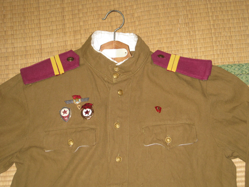 冷戦初期のソ連軍装 ～ ソ連軍 1955年規定ルバシカ (海外製・複製品 