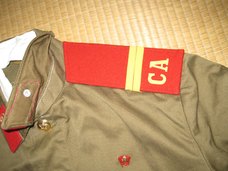 ソ連軍 少佐用肩章 ② ソ連軍 大尉用肩章 ⑨ ソ連軍 1943年型ルバシカ・アップデート (海外製