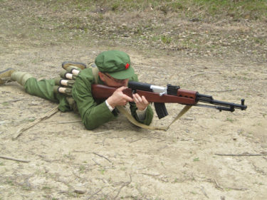 1960-1970年代的陸軍士兵 ～ 中国人民解放軍 陸軍 士兵装備 [63式小銃]