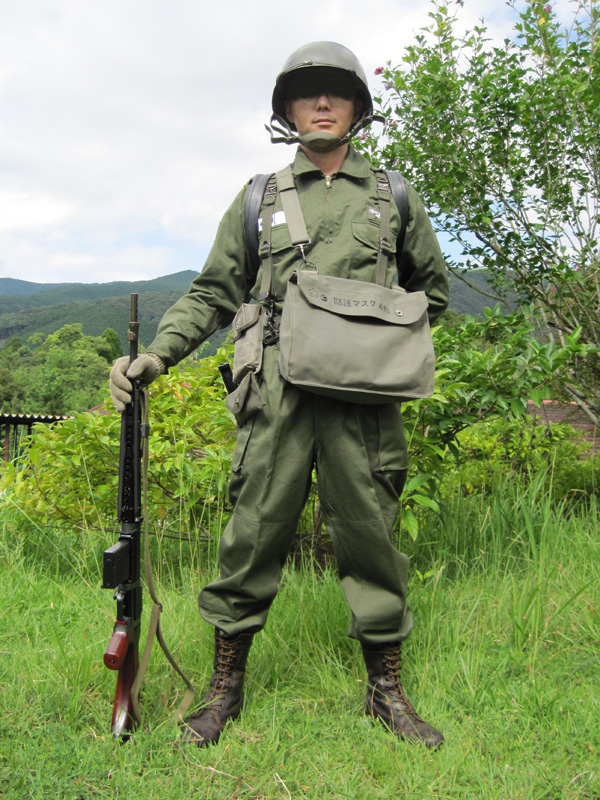 旧自衛隊 装具セット OD｜おもちゃ