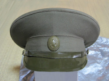 野戦用フラーシュカ ～ ソ連軍 野外制帽 (実物)