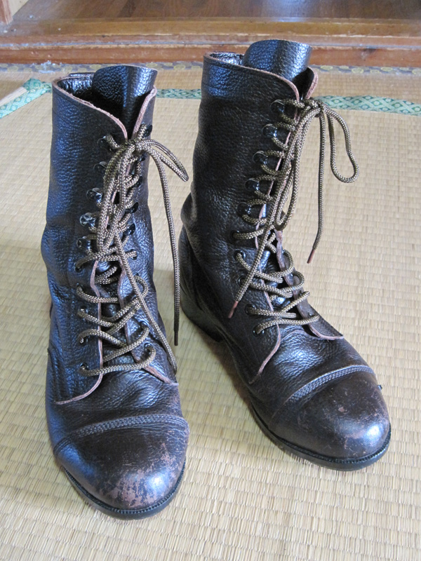 陸上自衛隊 旧半長靴 - ブーツ