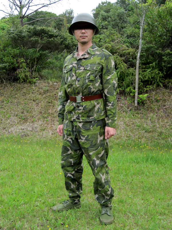 81式迷彩服バリエーション ～ 中国人民解放軍 84式迷彩服 (実物 