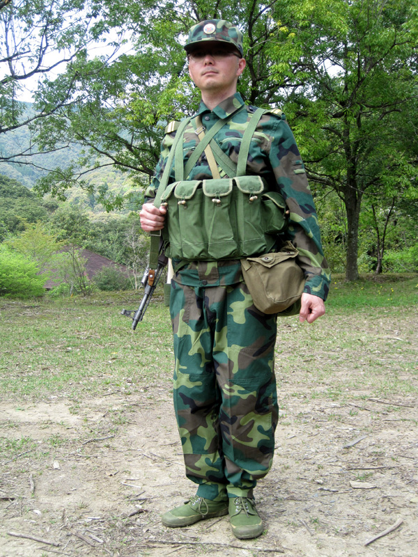 90年代ボスニア民兵装備 上下セット XL