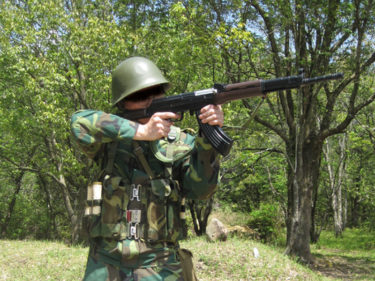 1990年代的陸軍士兵 ～ 中国人民解放軍 91式単兵装備・初期型 [81-1式小銃]