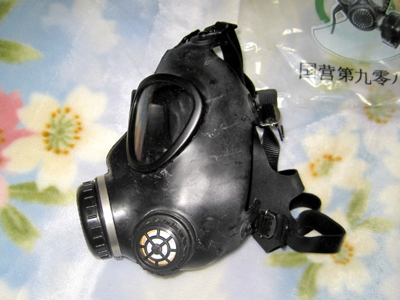 希少　中国人民解放軍　ガスマスク　FMJ-05型