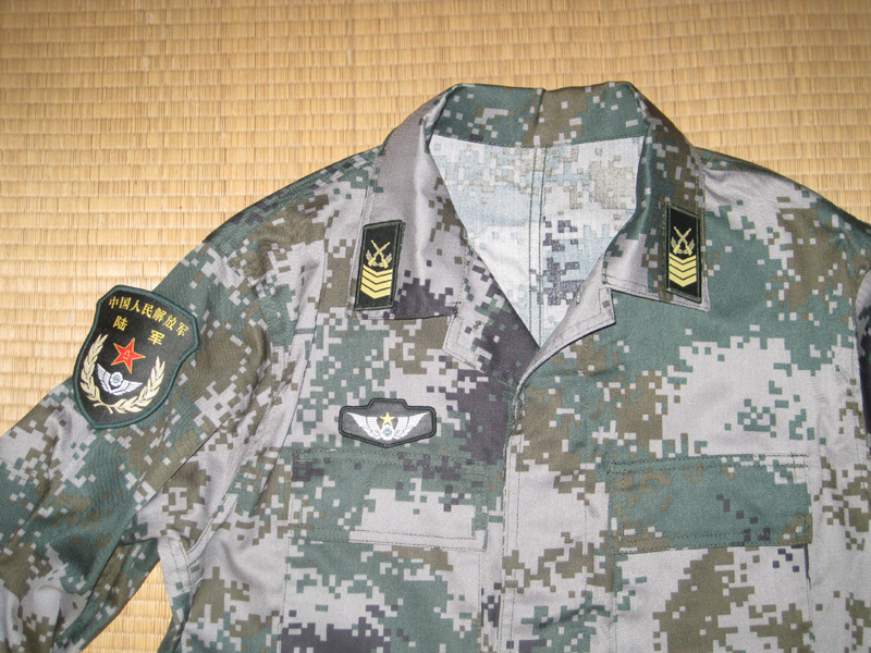 中国人民解放軍　聨勤保障部隊　部隊章+迷彩服用胸章＋制服用胸章　3点セット