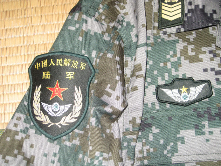 中国人民解放軍 聨勤保障部隊 部隊章+迷彩服用胸章＋制服用胸章 3点セット-