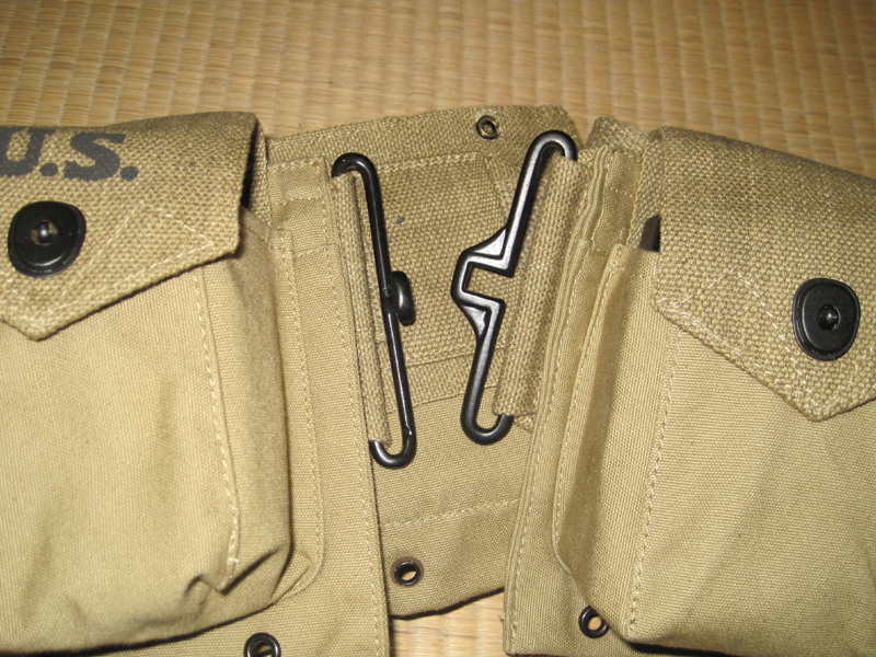 ☆US 米軍 BAR（M1918）自動小銃予備マガジンベルト マガジンポーチ☆  BARマガジンベルトポーチ